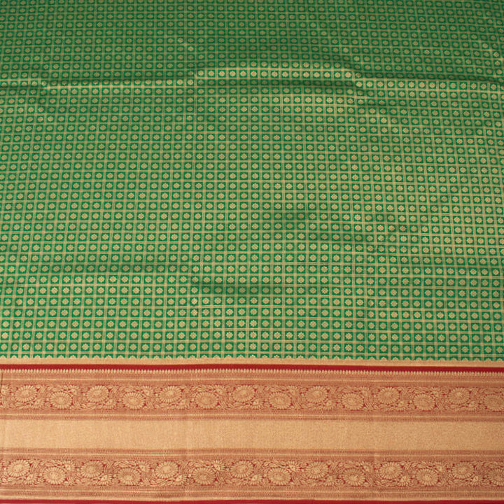 Universal Size Banarasi Katan Silk Langa Choli Material 10053251