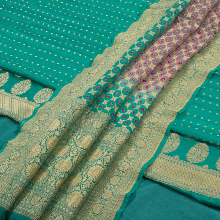 Handloom Banarasi Georgette Salwar Suit Material 10033306