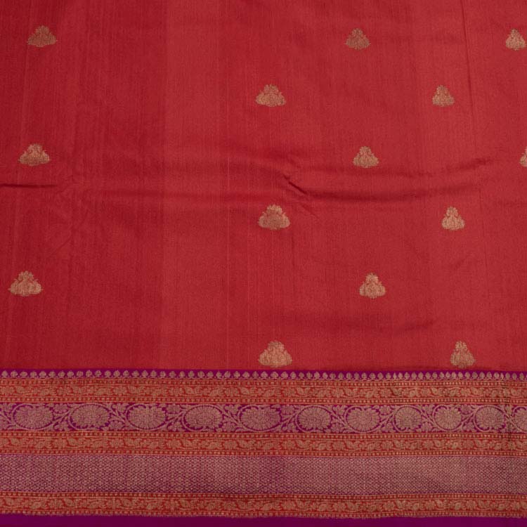 Handloom Banarasi Kadhwa Tussar Silk Saree 10038100