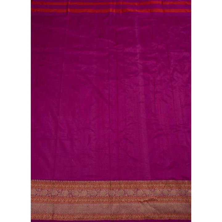 Handloom Banarasi Kadhwa Tussar Silk Saree 10038100