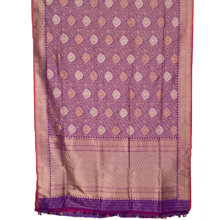 Handloom Banarasi Tanchoi Katan Silk Saree 10050996