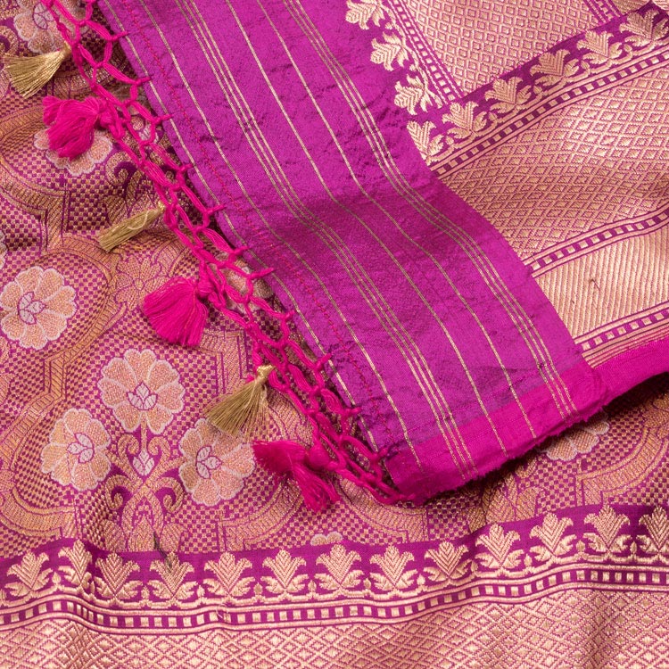 Handloom Banarasi Tanchoi Katan Silk Saree 10050999