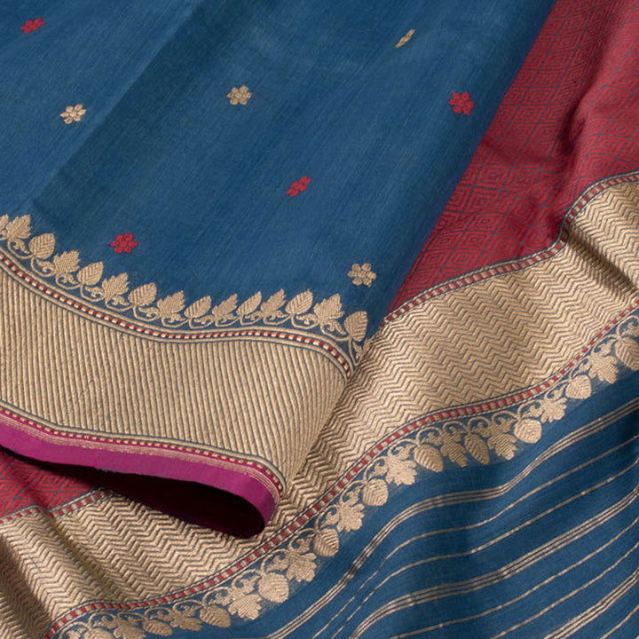 Handloom Banarasi Kadhwa Silk Cotton Saree 10051000