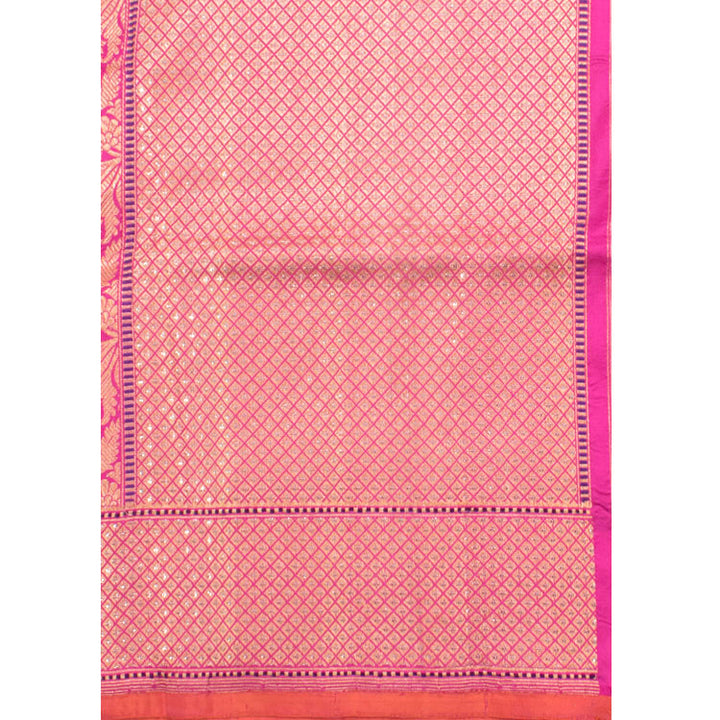 Handloom Banarasi Tanchoi Katan Silk Saree 10051012