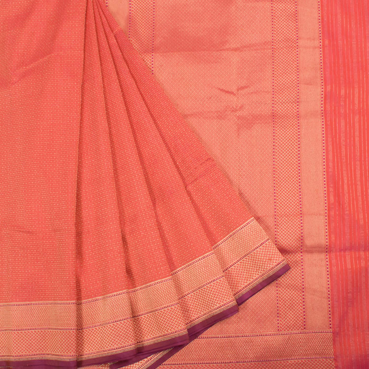 Handloom Banarasi Tanchoi Katan Silk Saree 10051289