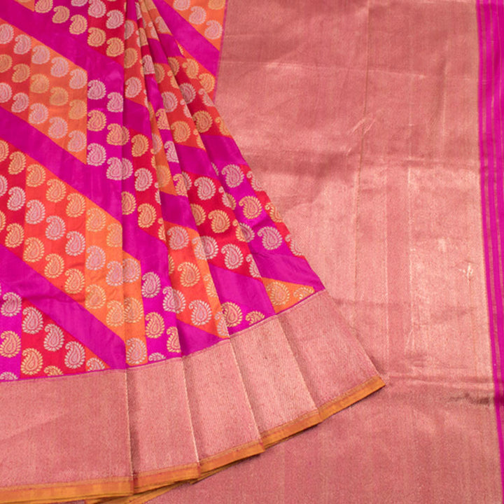 Handloom Banarasi Kadhwa Katan Silk Saree 10051296