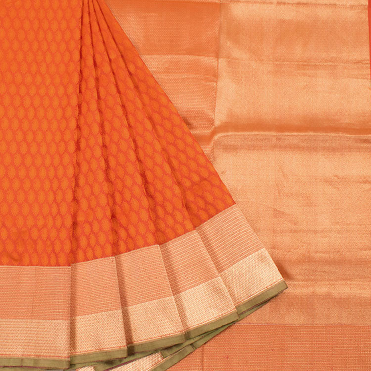 Handloom Banarasi Tanchoi Katan Silk Saree 10051420