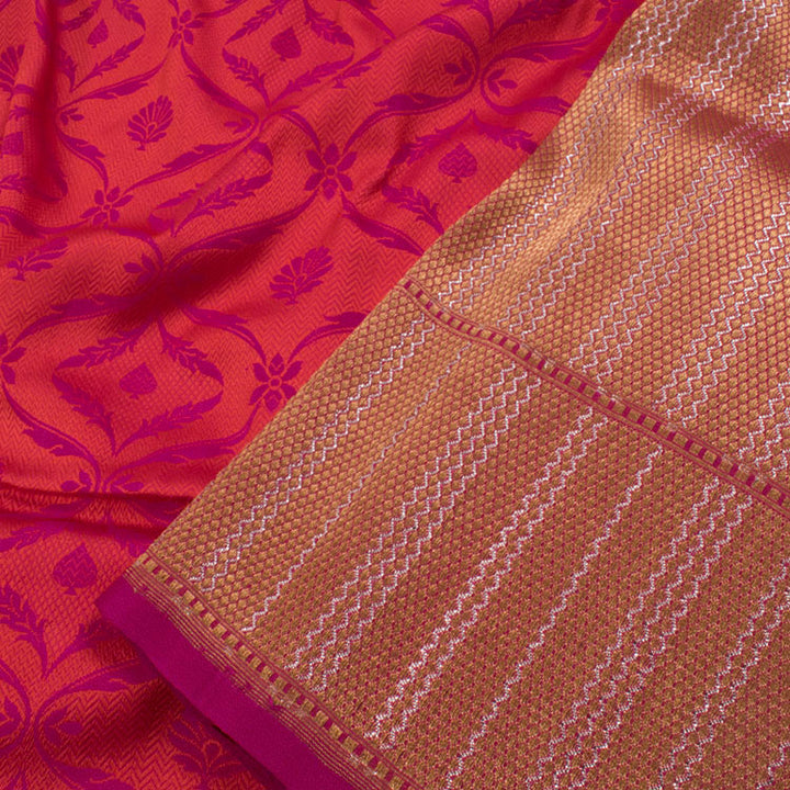 Handloom Banarasi Tanchoi Katan Silk Saree 10051421