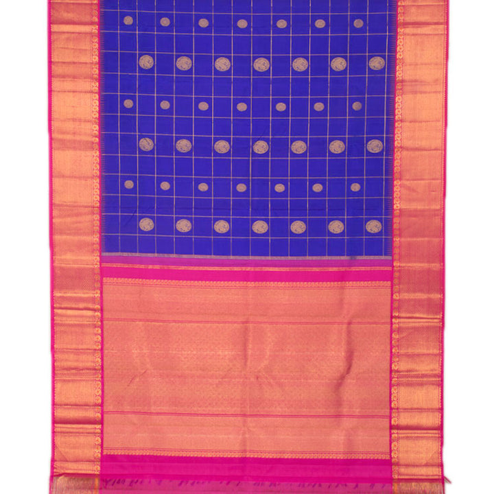 Kanjivaram Pure Zari Korvai Silk Saree 10052397
