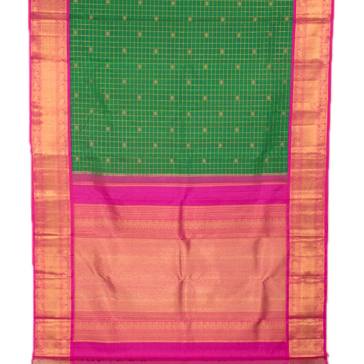 Kanjivaram Pure Zari Korvai Silk Saree 10052401