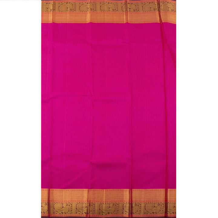 Kanjivaram Pure Zari Jacquard Silk Saree 10053297