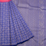 Kanjivaram Pure Zari Korvai Silk Saree 10053298