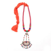Handcrafted Necklace With Afghani Pendant 10031387