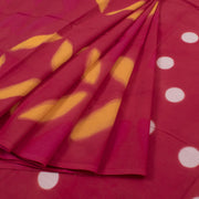 Shibori Dyed Mulmul Cotton Saree 10032331