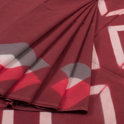 Shibori Dyed Mulmul Cotton Saree 10032332