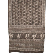 Dabu Printed Mulmul Cotton Saree 10032339