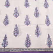 Hand Block Printed Mulmul Cotton Saree 10032342