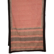 Bagru Printed Mulmul Cotton Saree 10032347