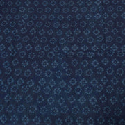 Dabu Printed Indigo Mulmul Cotton Saree 10032349