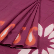 Shibori Dyed Mulmul Cotton Saree 10032353