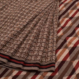 Dabu Printed Mulmul Cotton Saree 10039199