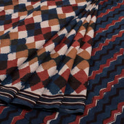 Dabu Printed Mulmul Cotton Saree 10039208