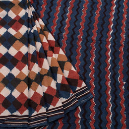 Dabu Printed Mulmul Cotton Saree 10039208