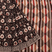 Dabu Printed Mulmul Cotton Saree 10039216