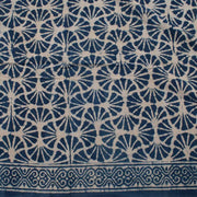 Bagru Printed Mulmul Cotton Saree 10039220