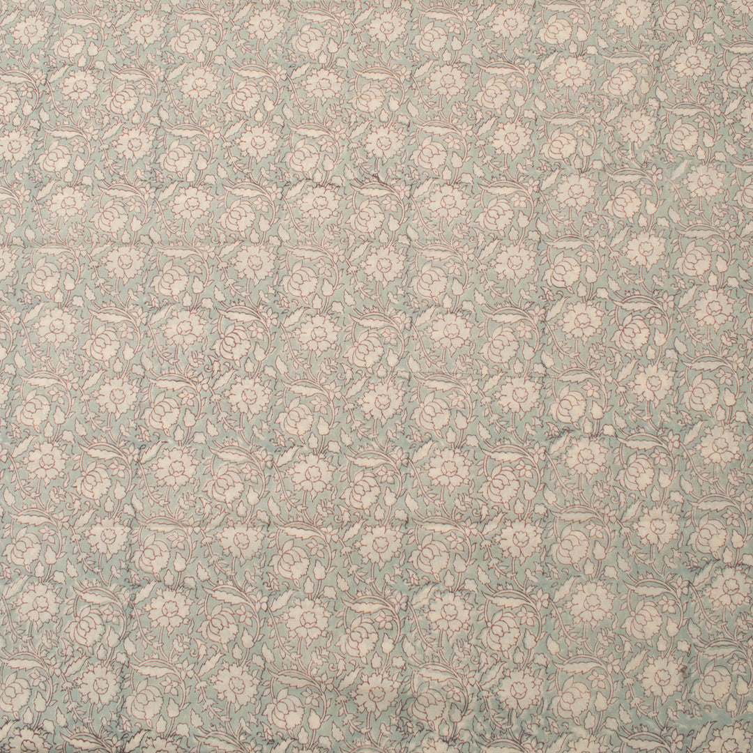 Hand Block Printed Mulmul Cotton 2 pc Salwar Suit Material 10053631
