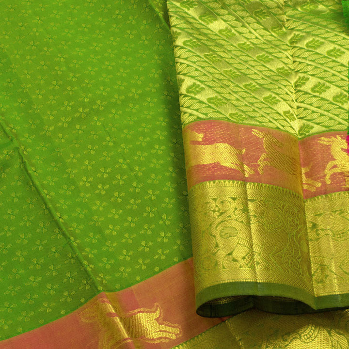 Handloom Kanchipuram Jacquard Soft Silk Dupatta 10050024