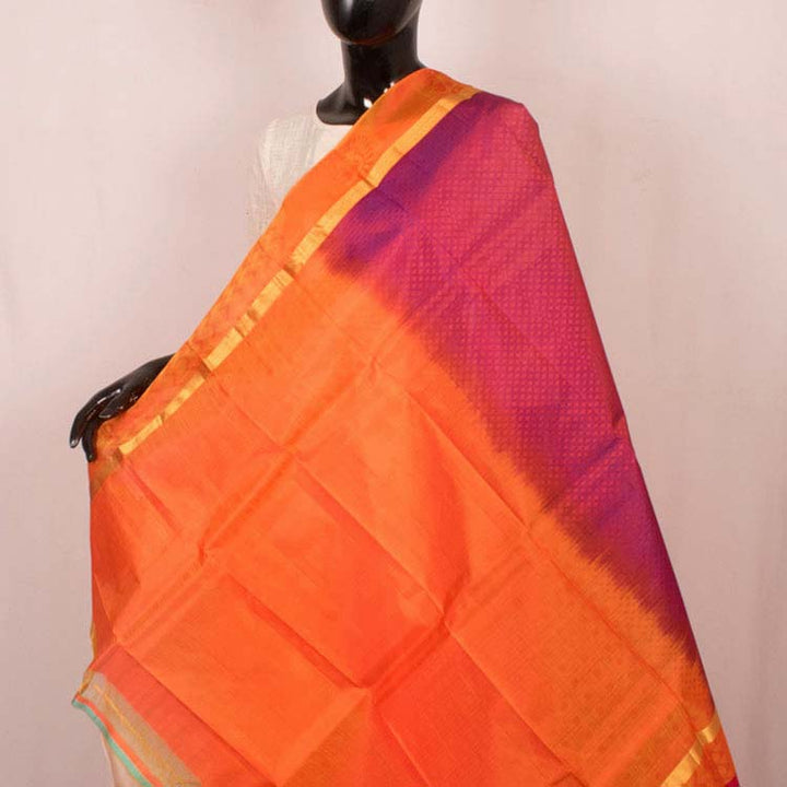Handloom Kanchipuram Jacquard Soft Silk Dupatta 10050036