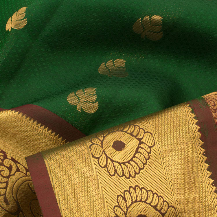 Kanjivaram Pure Silk Jacquard Saree 10035037
