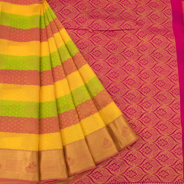 Kanjivaram Pure Silk Jacquard Saree 10035298