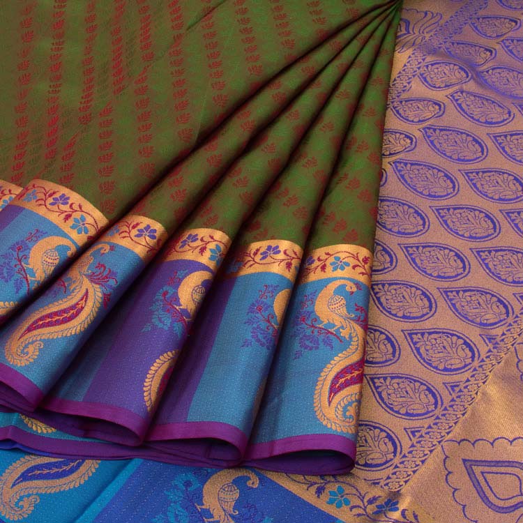 Kanjivaram Pure Silk Jacquard Saree 10035314
