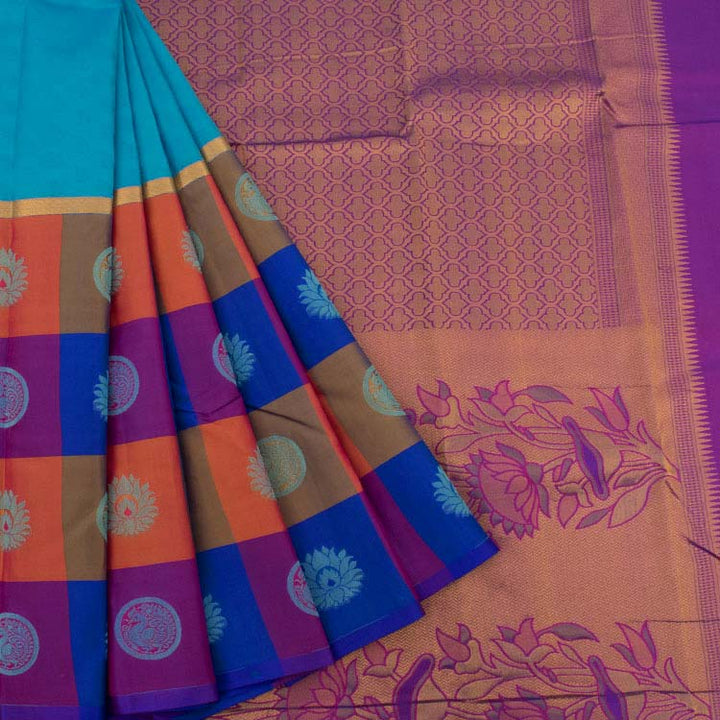 Kanjivaram Pure Silk Jacquard Saree 10035315