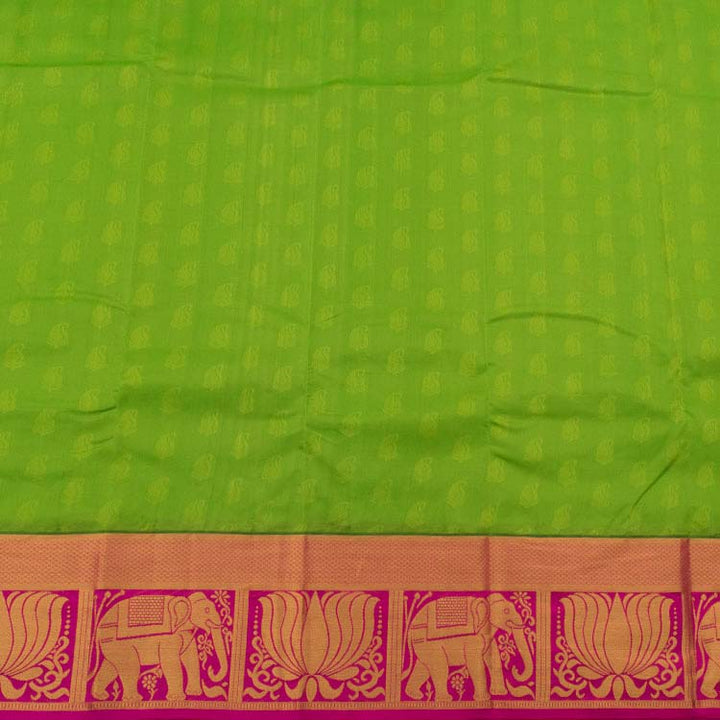 Kanjivaram Pure Silk Jacquard Saree 10043642