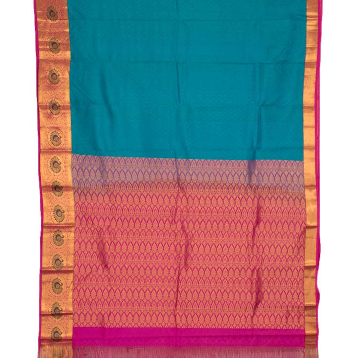 Kanjivaram Pure Silk Jacquard Saree 10043654