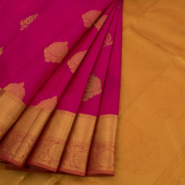 Kanjivaram Pure Silk Jacquard Saree 10047198