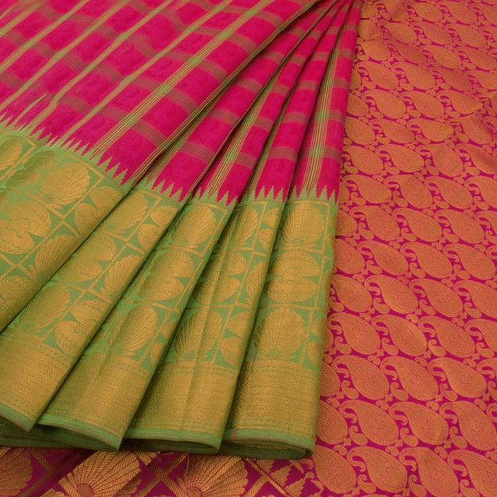 Kanjivaram Pure Silk Jacquard Saree 10047210