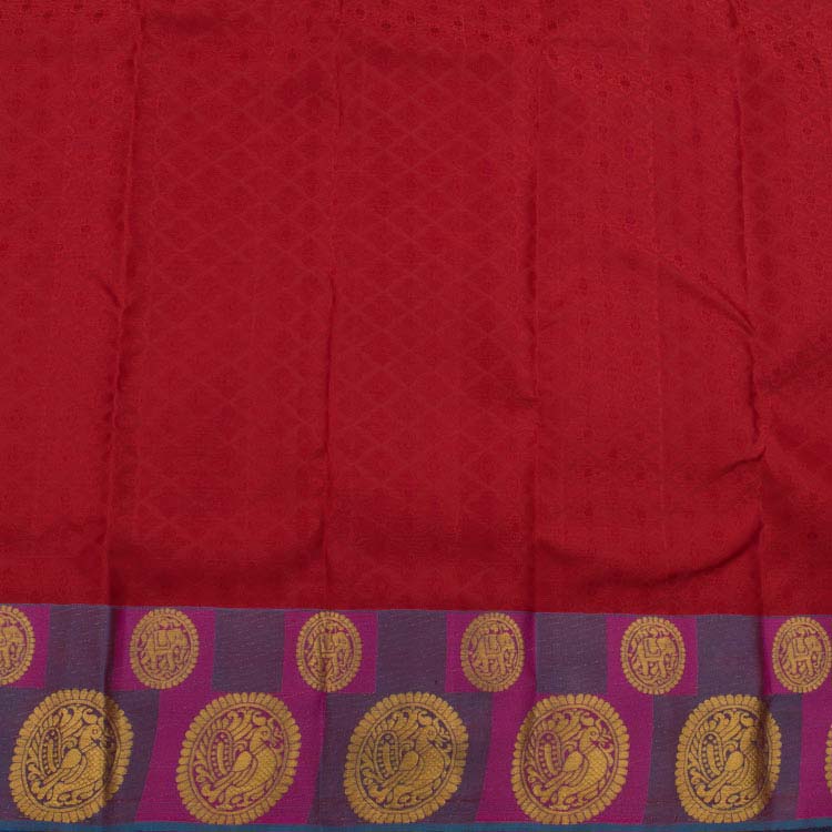 Kanjivaram Pure Silk Jacquard Saree 10047217
