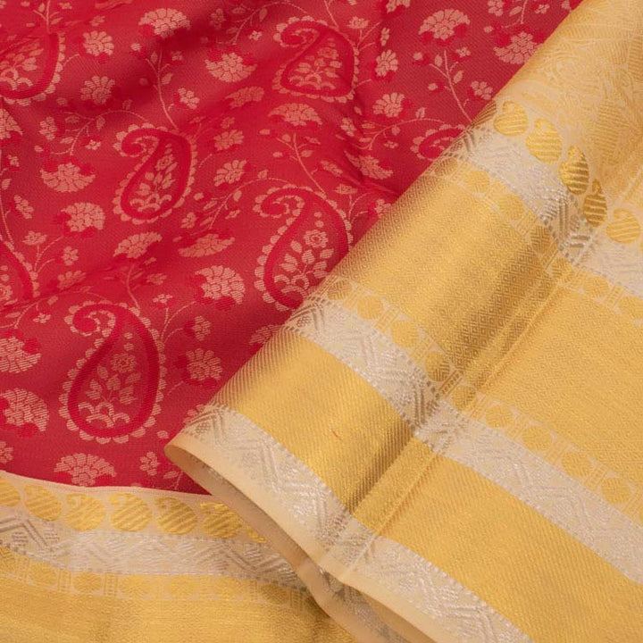 Kanjivaram Pure Silk Jacquard Saree 10047246