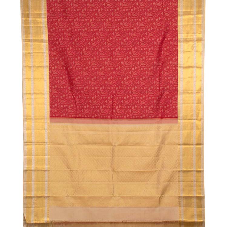 Kanjivaram Pure Silk Jacquard Saree 10047246