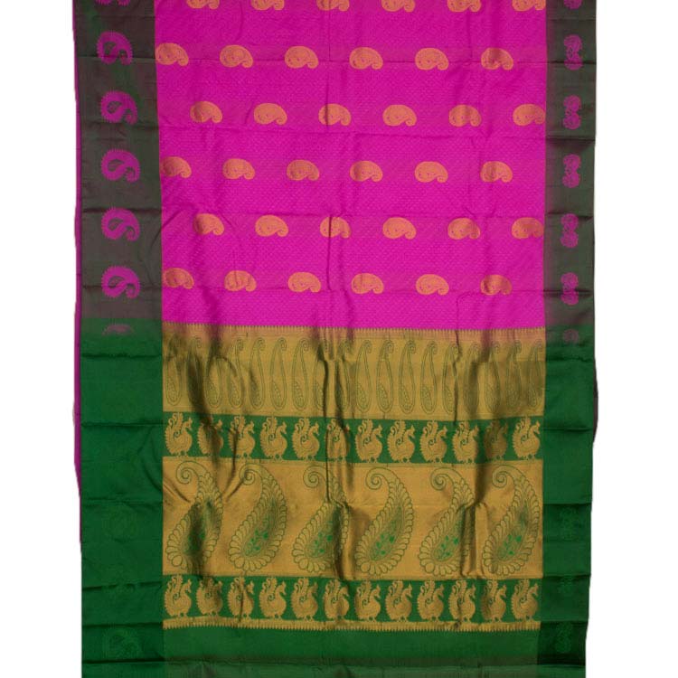 Kanjivaram Pure Silk Jacquard Saree 10047880