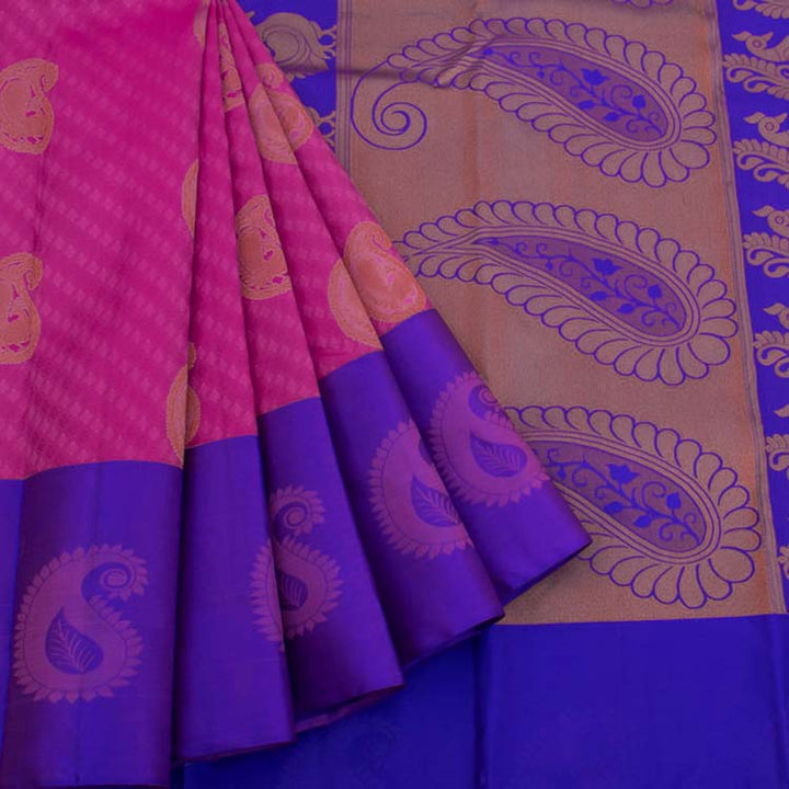 Kanjivaram Pure Silk Jacquard Saree 10047887