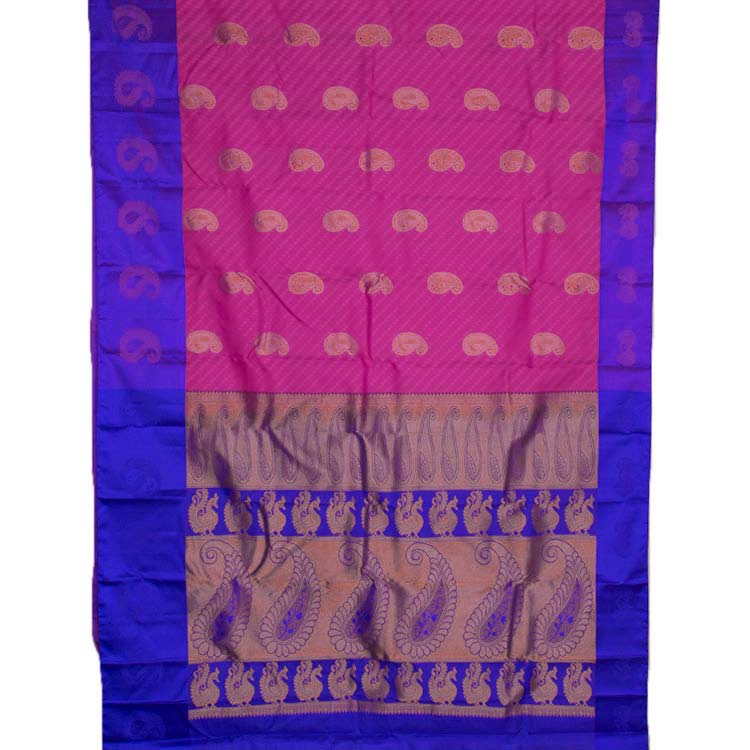 Kanjivaram Pure Silk Jacquard Saree 10047887