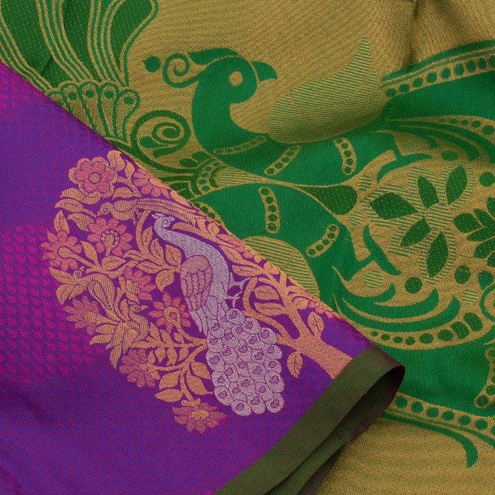 Kanjivaram Pure Silk Jacquard Saree 10049623
