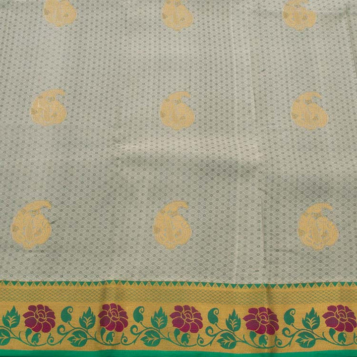 Kanjivaram Pure Silk Jacquard Saree 10049633