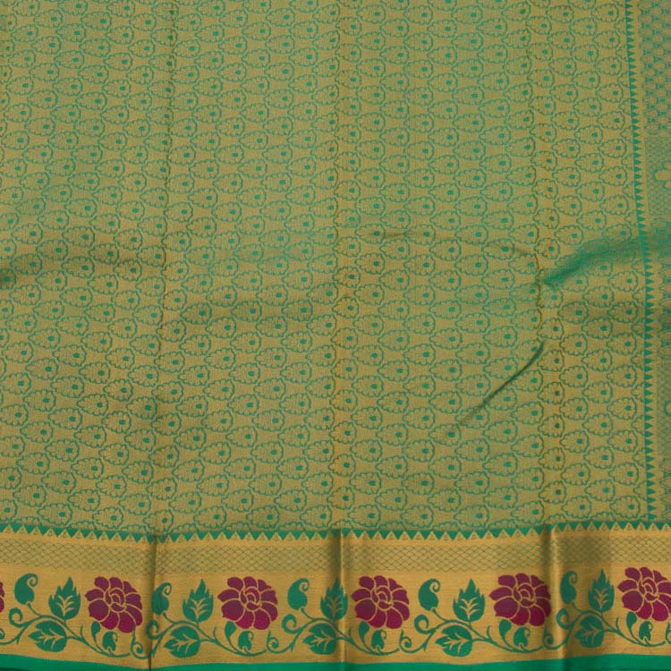 Kanjivaram Pure Silk Jacquard Saree 10049633