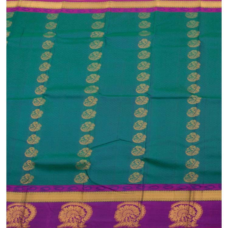 Kanjivaram Pure Silk Jacquard Saree 10049635